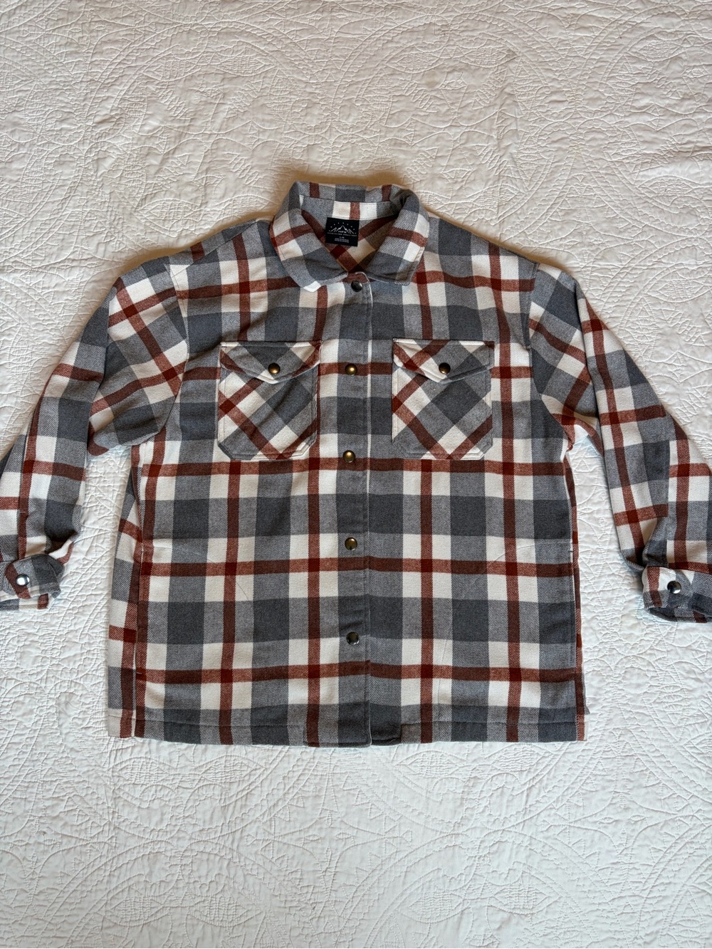 HFX- Brown and Grey Flannel